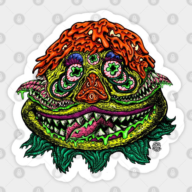 Puff Monster Sticker by Robisrael